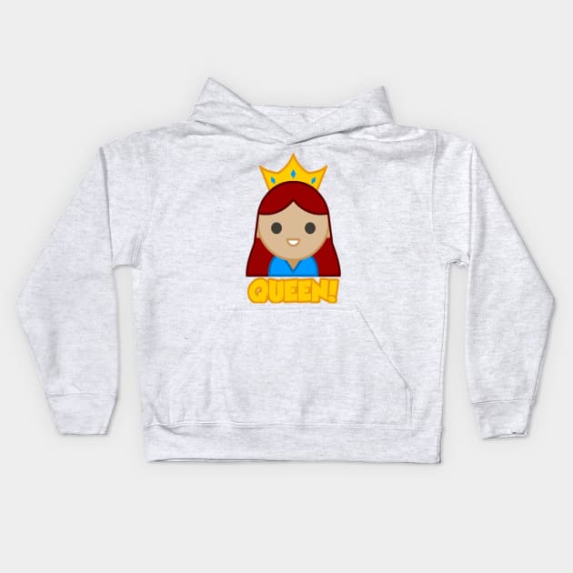 Queen Esther Kids Hoodie by MacroEden